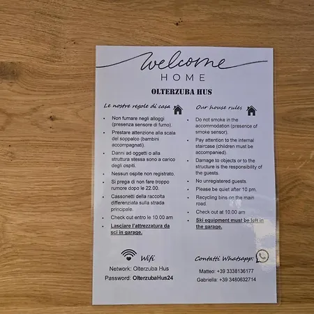 Appartamento Olterzuba Hus *